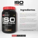 Whey Protein Isolado ISO PROTEIN 2kg Bodybuilders - Imagem 2